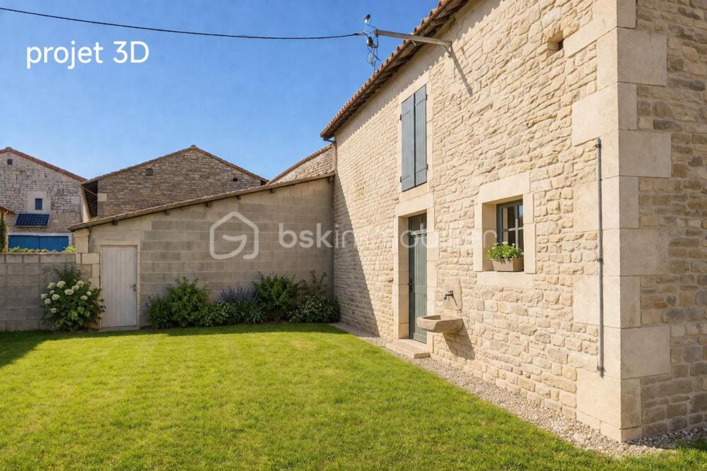 Vente Maison ? Maison familiale rénovée – 8 pièces – 150 m² – Secteur calme Paizay naudouin embourie