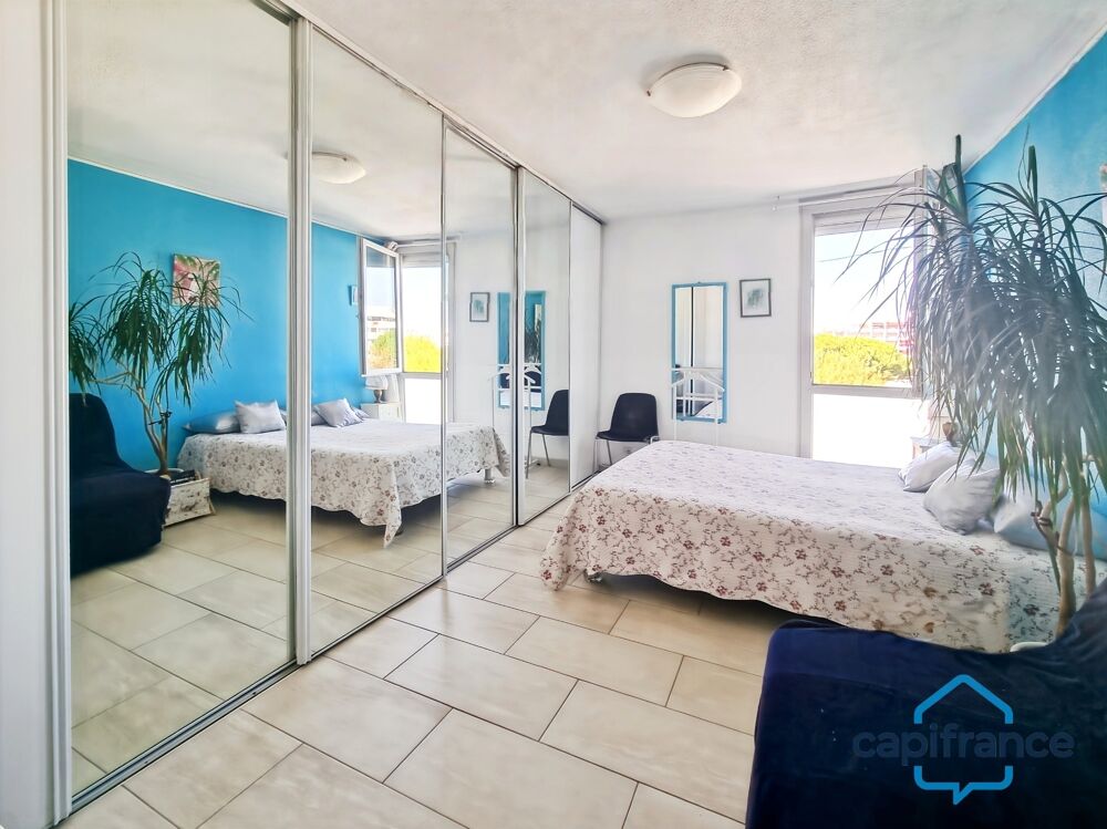 Vente Appartement Appartement VUE MER en 1ère ligne et au DERNIER ETAGE - T2 rénové et traversant de 40m² + Terrasse - La GRANDE-MOTTE (34) La grande motte