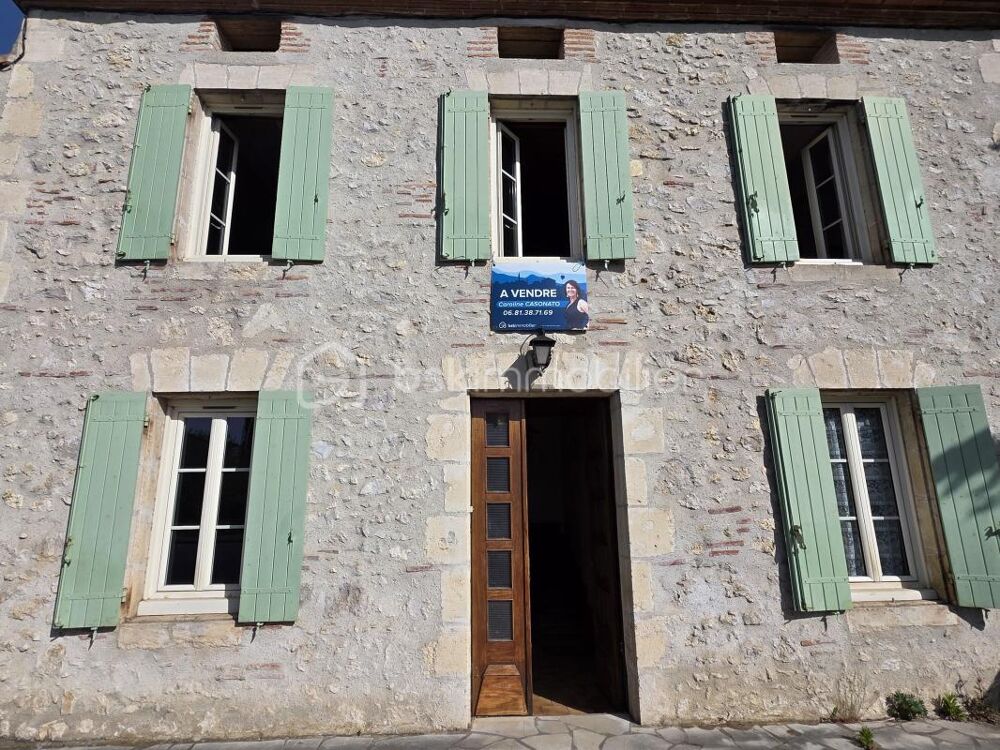 Vente Maison ROQUEFORT-MAISON EN PIERRE A RENOVER 110 m² - JARDIN- COMMODITES A PIED Roquefort