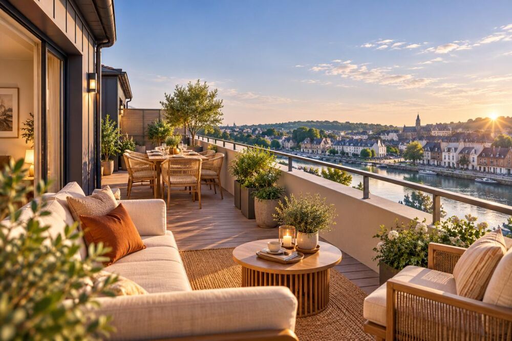 Vente Appartement OPPORTUNITE: Superbe T3 avec BALCON proche de la GARE de DEAUVILLE Trouville sur mer