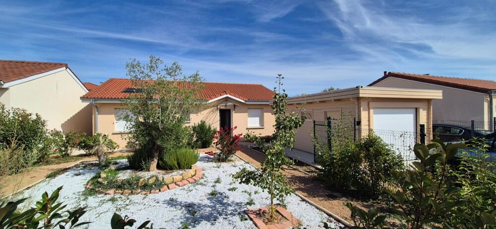 Maison récente de plain-pied  Confort, luminosité et faible entretien