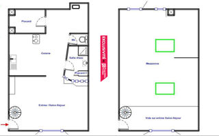 Vente Appartement MARSEILLE (13007) - EXCLUSIVITÉ - SAINT-VICTOR / VIEUX-PORT - DUPLEX DE CHARME - 91 M² AU SOL - 2EME ET DERNIER ÉTAGE Marseille 7
