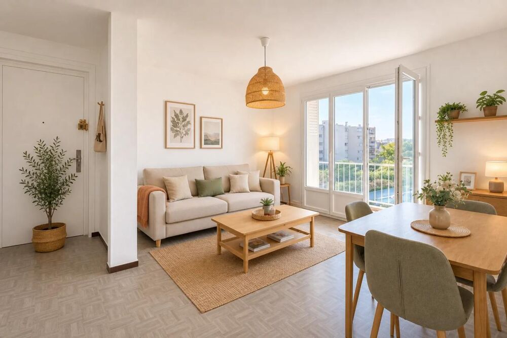 Appartement lumineux 3 pièces Toulon