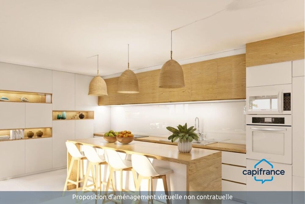 Frontignan - Appartement T4 avec terrasse, garage et parking