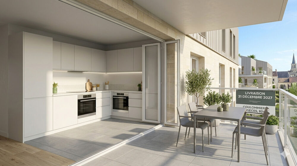 appartement à vendre 2 pièces COULOMMIERS (77)