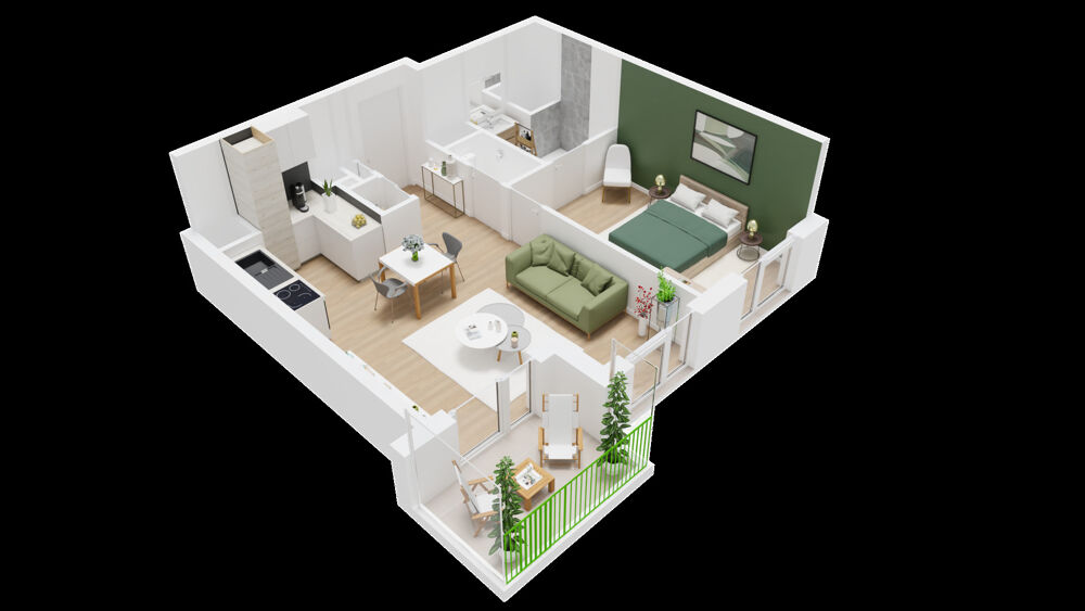 Vente Appartement APPARTEMENT, 2 PIÉCES, 43,60 M2, AU 5ème ÉTAGE, AVEC BALCON ET PLACE DE PARKING, À CHENNEVIERES SUR MARNE (94) Chennevieres sur marne