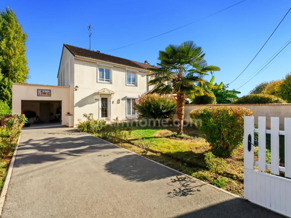 Vente Maison MOUY – Charmante maison familiale de 89,49 m² avec 3 chambres, jardin, garage et sous-sol Mouy