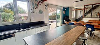 Vente Maison Maison avec un bel espace de vie et une suite parentale de plain - pied -  142 m²  habitables - Lumineuse, économe en énergie, t Monce en belin