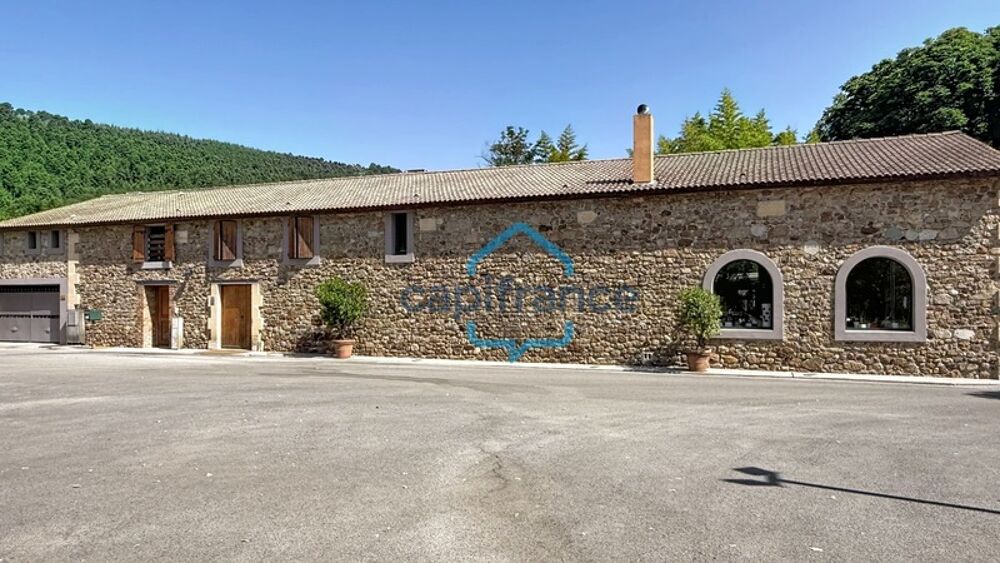 Vente Maison Mas en pierre à vendre 10 pièces 434 m2 dont 1 appart.132m2 + Piscine et Bassin naturel parking 20 voitures Anduze