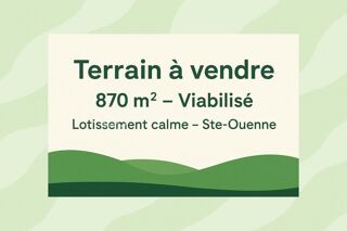  Terrain  vendre 872 m