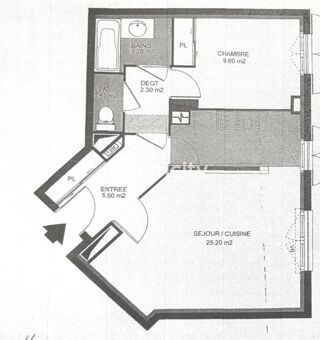  Appartement à vendre 2 pièces 47 m²