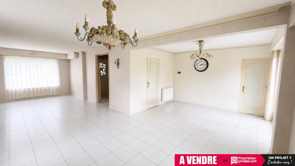 Maison individuelle - 4 chambres - jardin - garage - 143 m²