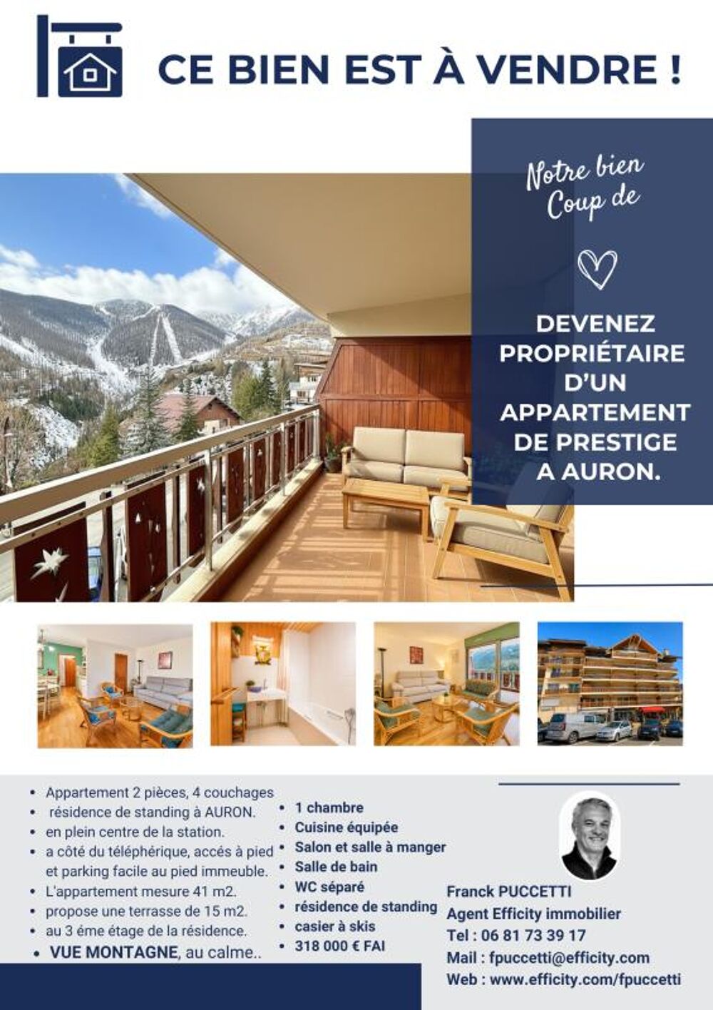 Vente Appartement Appartement Saint etienne de tinee