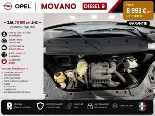 Movano 1&deg; Main / 2.5L CDTI 100cv Pack CLIM L2H2 Gal/Clim/ CT OK ide 2005 occasion 60430 Abbecourt