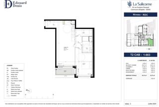  Appartement � vendre 2 pi�ces 53 m�