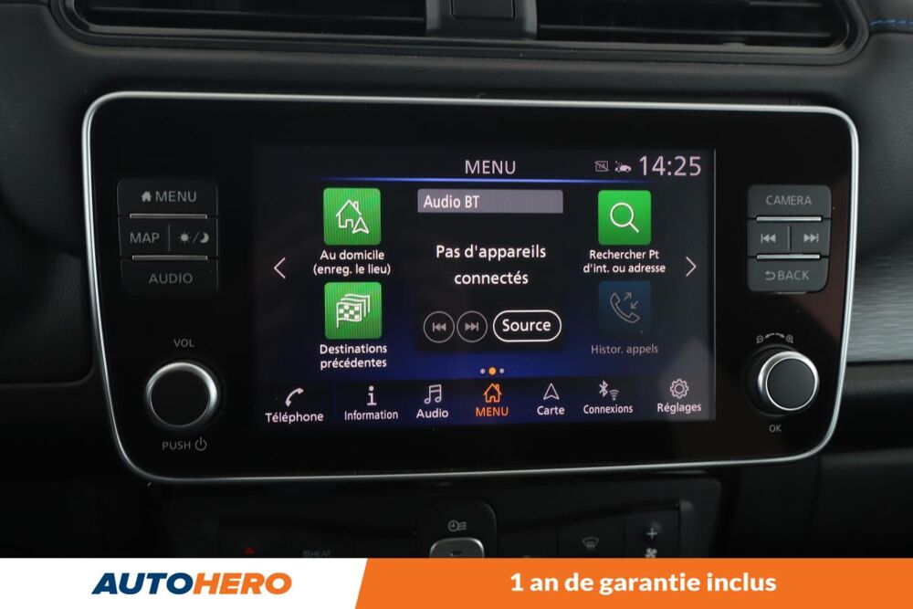Leaf 62 kWh Tekna 217 ch 2020 occasion 92130 Issy-les-Moulineaux