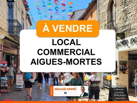 AIGUES-MORTES INTRA-MUROS  LOCAL COMMERCIAL À CÉDER 65000 30220 Aigues mortes