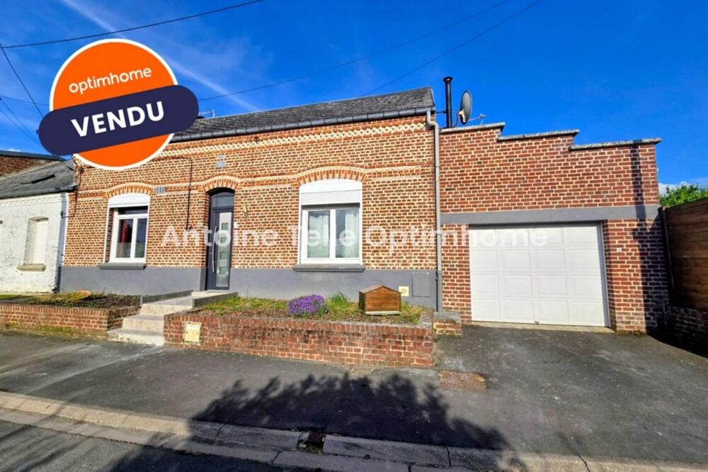 Exclusivité - Maison semi-individuelle avec garage & jardin clos à Saint Benin 59360