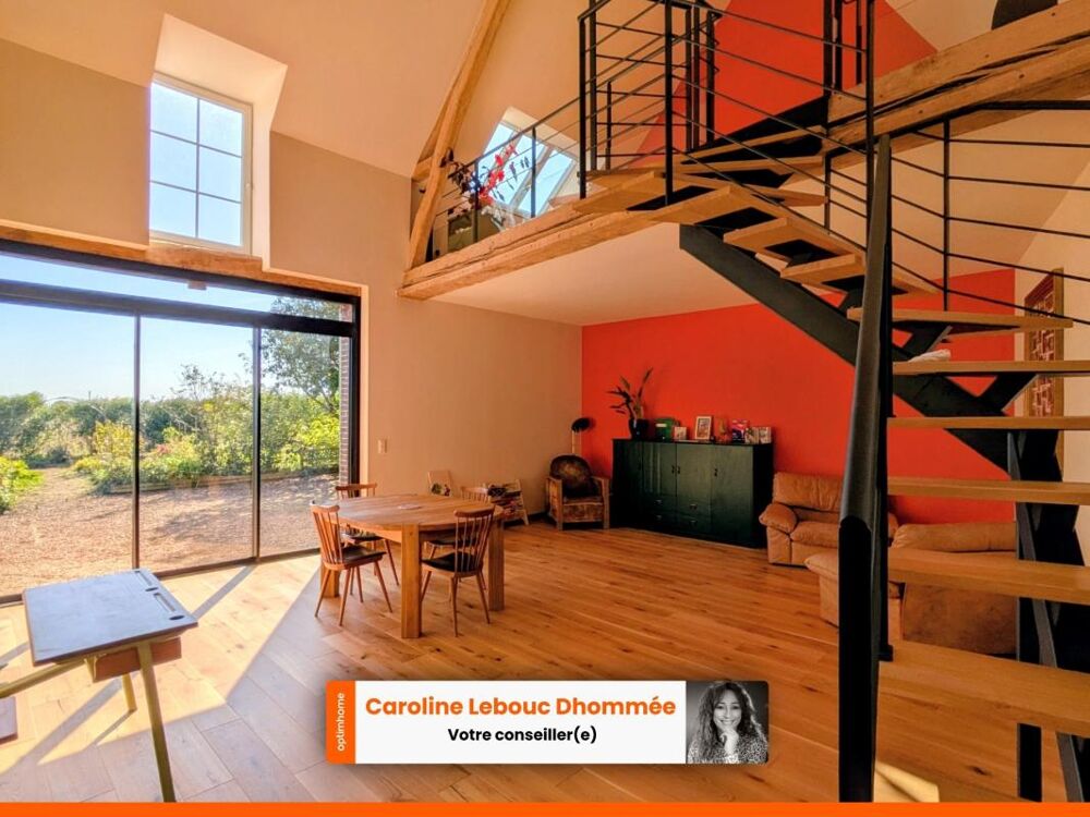 Vente Maison Longère percheronne de 200 m² avec loft/bureau d'artiste de 60 m² et DPE C - À moins de 10 min de la gare (La Ferté-Bernard) Saint aubin des coudrais