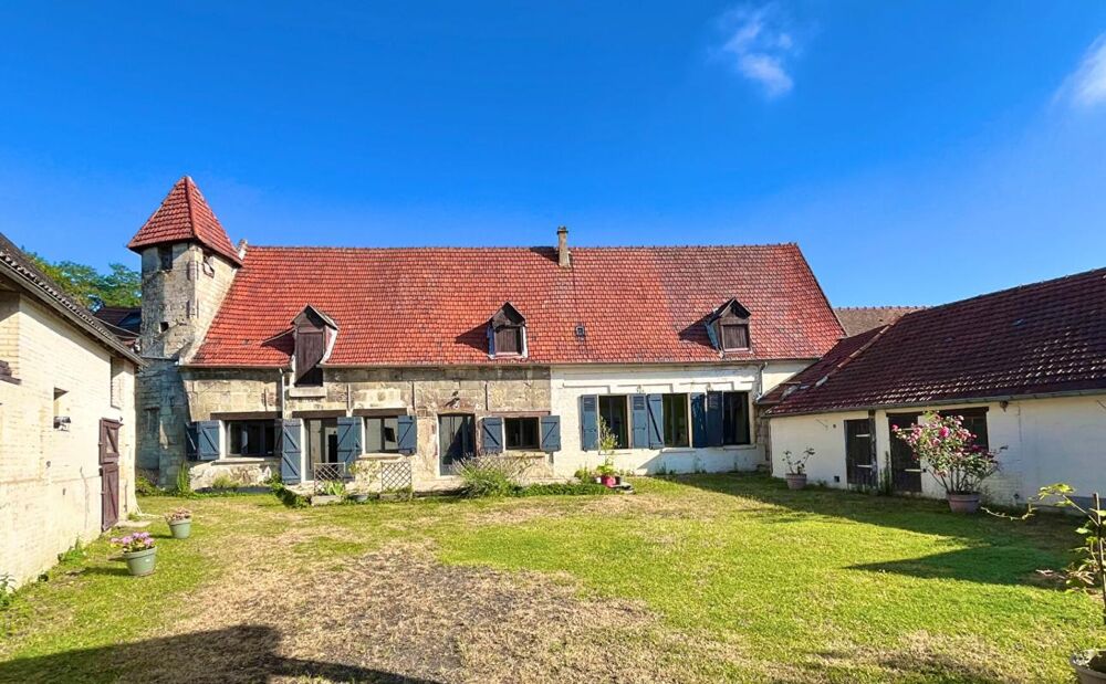 Vente Maison Corps de ferme Complet  avec dépendances et Box : 7 pièce(s) 174 m2 Ribecourt dreslincourt