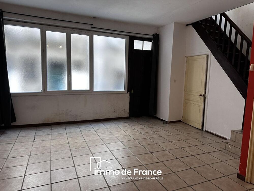 Vente Maison Maison de ville rénovée 100 m² habitables 2 chambres, possible 3 Villefranche de rouergue