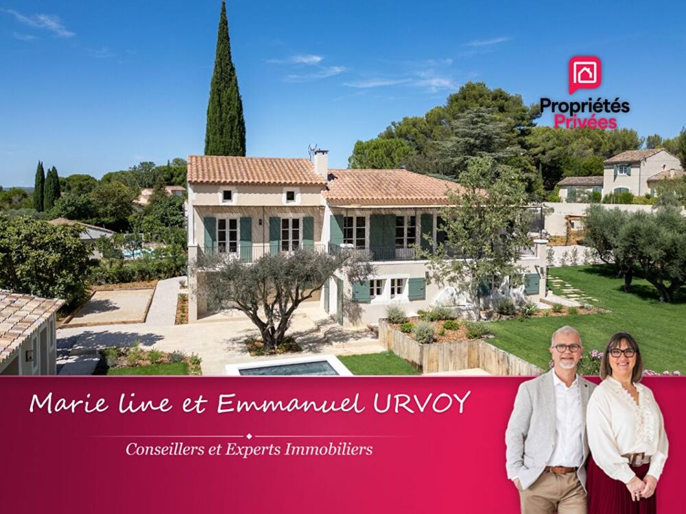 Vente Maison PROPRIÉTÉ DE CHARME AU COEUR DES ALPILLES - 5 SUITES  - PISCINE - JARDIN PAYSAGE DE PLUS DE 2 000 M² Fontvieille