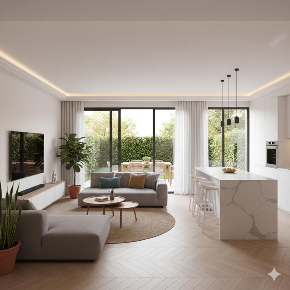 Vente Appartement 4 pièces en rez de jardin – Calme absolu en intérieur de cour – 2 Parking inclus Le plessis robinson