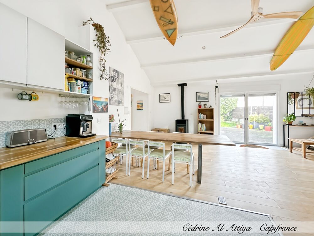 Maison à vendre à La Rochelle, 135 m² de plain-pied, avec jardin, garage et cave