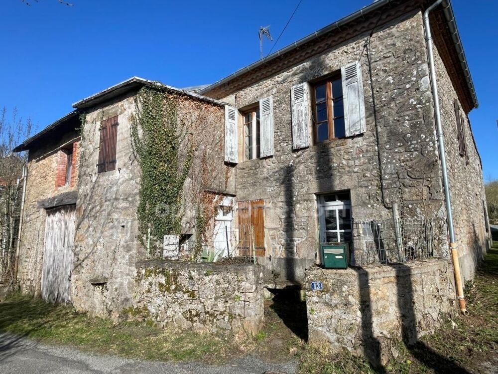 Vente Maison Charmante maison 70 m2 à rénover  avec grange et jardin Chateauponsac