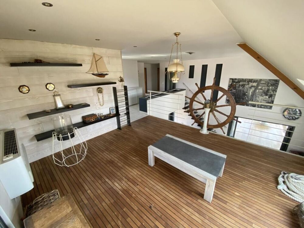 Vente Maison Maison d'architecte PMR 248 m² sur sous-sol 4 chambres - 10 Plouhinec