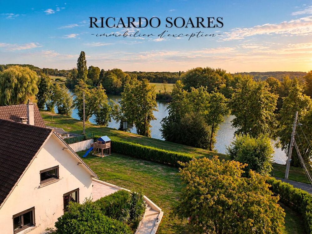 Vente Maison PONT-SAINTE MAXENCE (SARRON) 60700 - VUE SUR L'OISE / MAISON FAMILIALE 163 m2 AU SOL / SOUS-SOL TOTAL / 5 CHAMBRES / TERRAIN 112 Pont sainte maxence