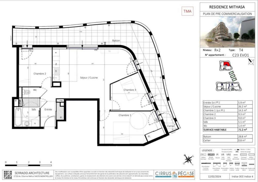 Vente Appartement Appartement - Castelnau-le-Lez - 72m² Castelnau le lez