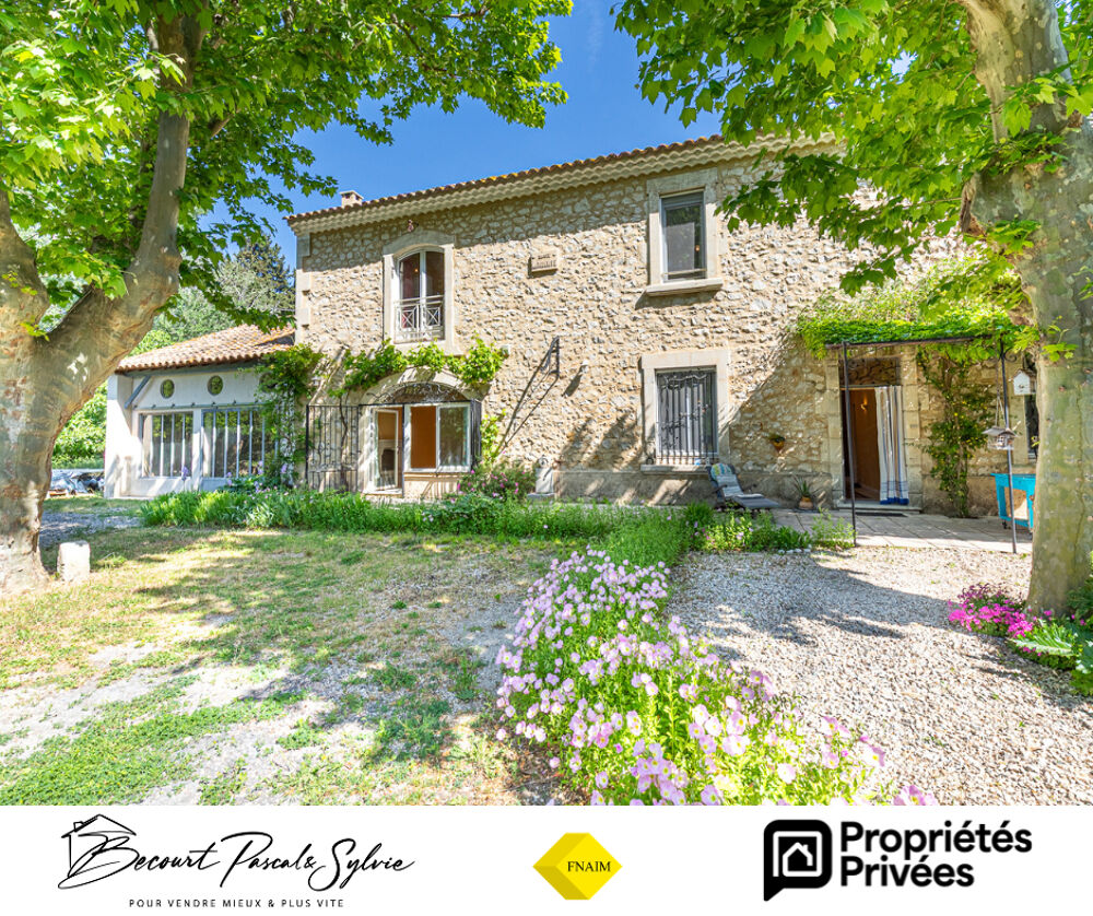 Vente Maison Mas en pierre avec DPE B : le charme de l'ancien sans les contraintes énergétiques Avignon