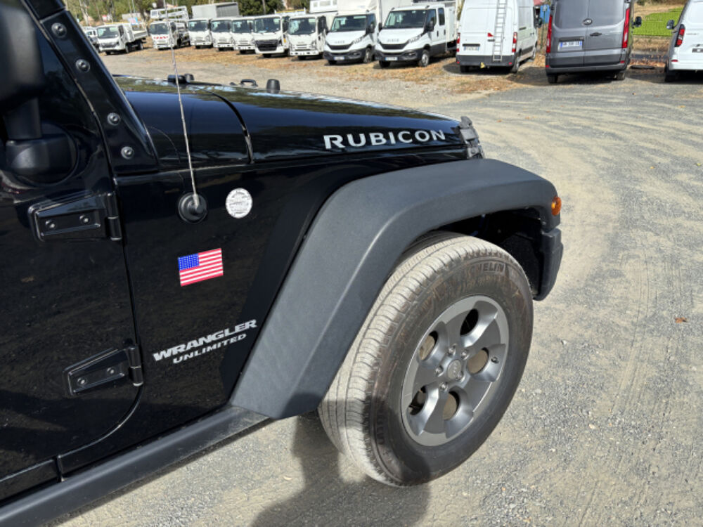 Wrangler 2.8 CRD 200 - 4x4 Unlimited BVA Rubicon 1er main 2017 occasion 69830 Saint Georges De Reneins