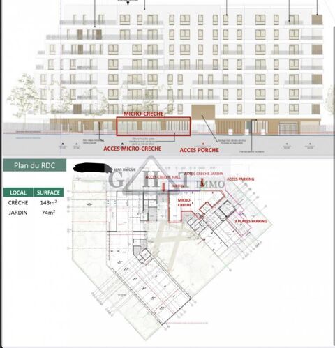 Local Commercial &agrave; Vendre � Investissement Locatif � Livraison T1 2026 454000 92390 Villeneuve la garenne