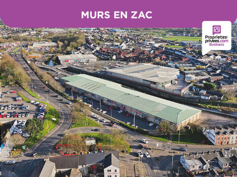   MURS COMMERCIAUX LIBRES, divisibles 1.430 m²,  EMPLACEMENT N°1 