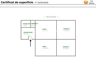  Maison  vendre 3 pices 53 m