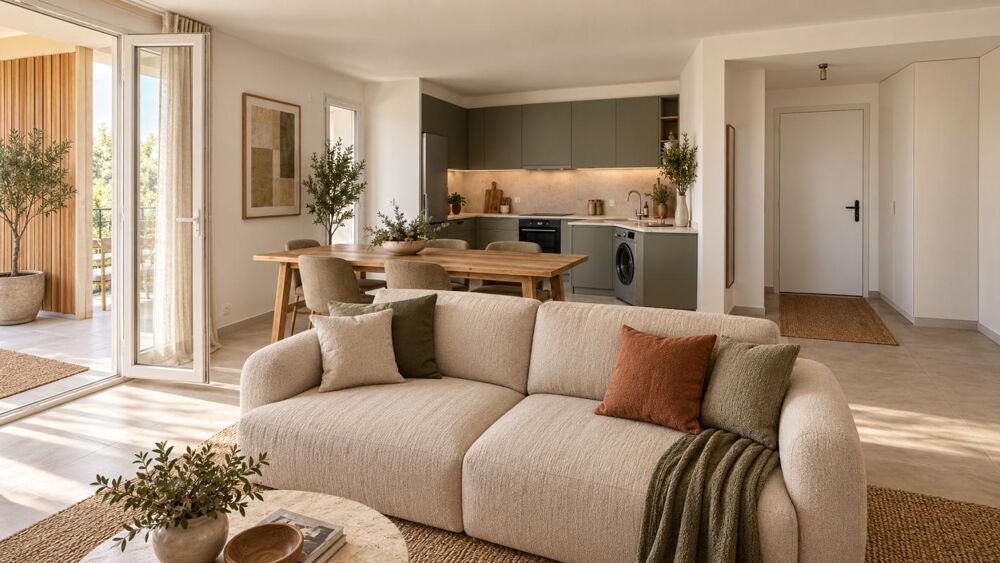 Vente Appartement T3 LUMINEUX AVEC 2 PLACES DE PARKING Carbon blanc