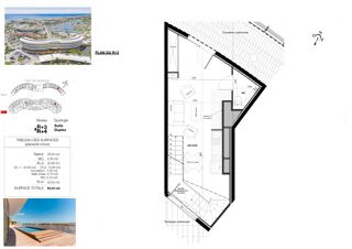 Vente Appartement VILLAGE NATURISTE. Grand Duplex T3 de plus de 83 m² avec Garage Privé Le cap d agde