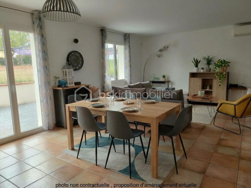 Vente Maison Maison de plain-pied-4 chambres -DPE C- écoresponsable et sans travaux -Axe Agen-Golfech Dunes
