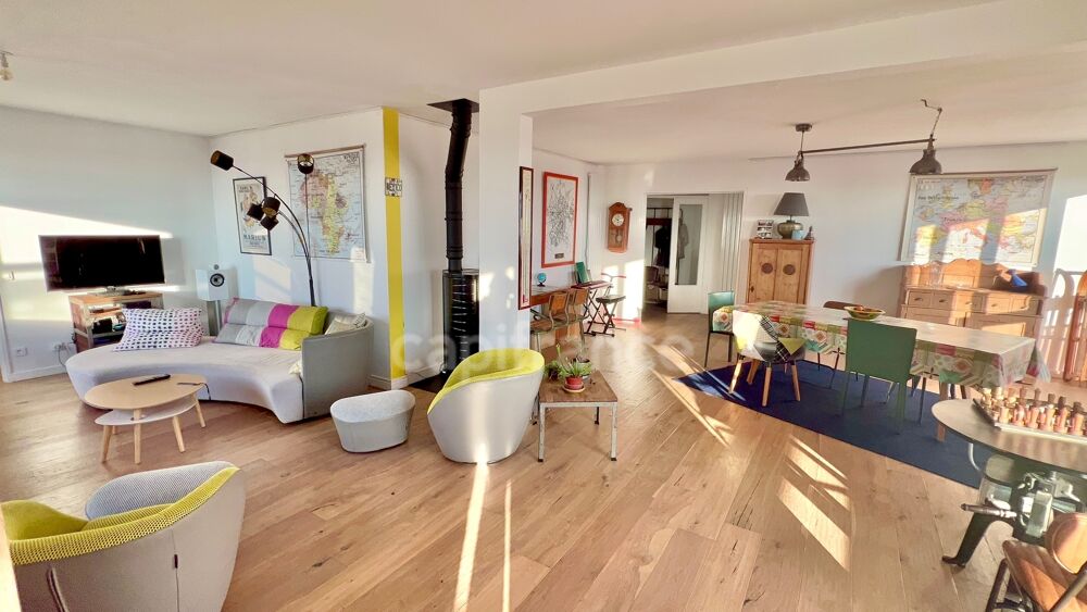 Dpt Finistère (29),BREST, PROCHE CENTRE VILLE, APPARTEMENT 159 M2, DERNIER ETAGE, TERRASSE, VUE PANORAMIQUE, VUE MER, DEUX GARAG
