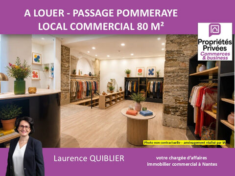 NANTES CENTRE - LOCATION  LOCAL COMMERCIAL PMR 80 m&sup2; 2334 44000 Nantes