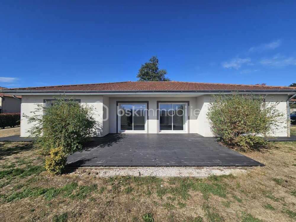 Vente Maison EXCLUSIVITE Maison contemporaine de plain-pied 10' de CHARLIEU Charlieu