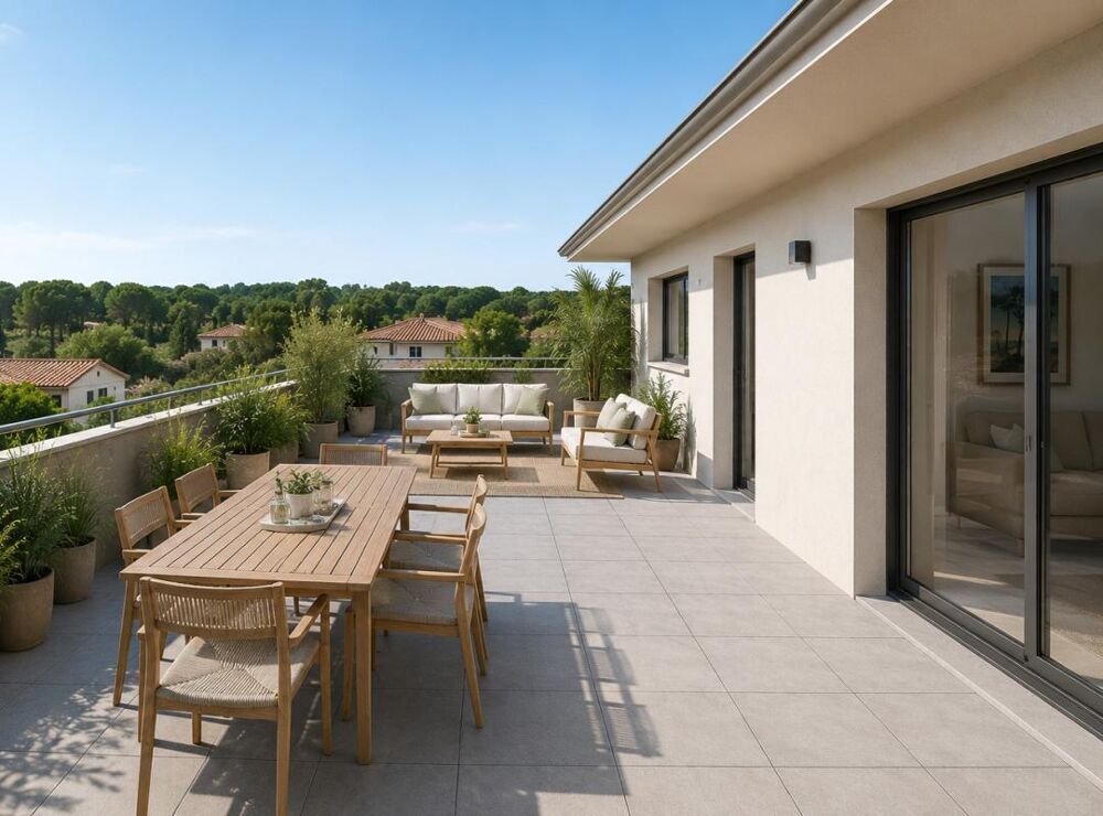 Vente Appartement Magnifique apaprtement 3 pièces avec terrasse sans vis-à-vis en plein coeur de Sanguinet Sanguinet