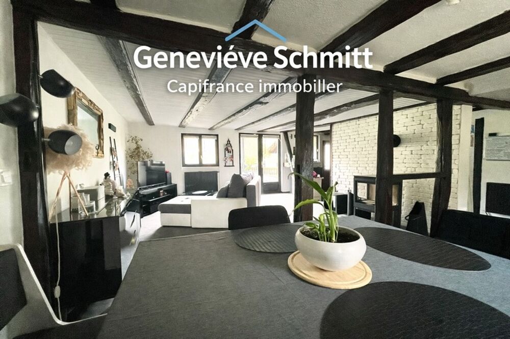 Maison de charme 122 m² avec terrasse, cour et cave  SUNDHOFFEN (68)