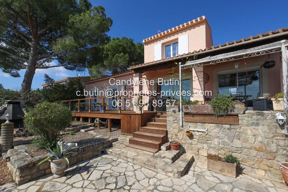 Villa T4 rénovée avec piscine et vue