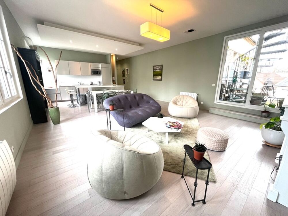 Vente Appartement Dpt Yvelines (78), à vendre MANTES LA JOLIE appartement T4 de 110 m² avec rooftop de 200 m² Mantes la jolie