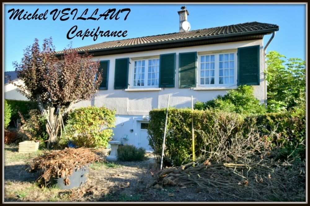 Maison à vendre à Lusigny proche Moulins  Pavillon T4 avec 3 chambres, sous-sol et terrain de 593 m²