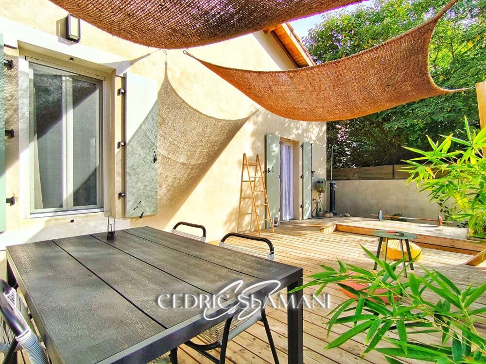 MAISON PLAIN PIED 70 M2, 2 CHAMBRE, CUISINE AMERICAINE, SALON CATHEDRALE, SALLE D EAU, WC, JARDIN, GARAGE