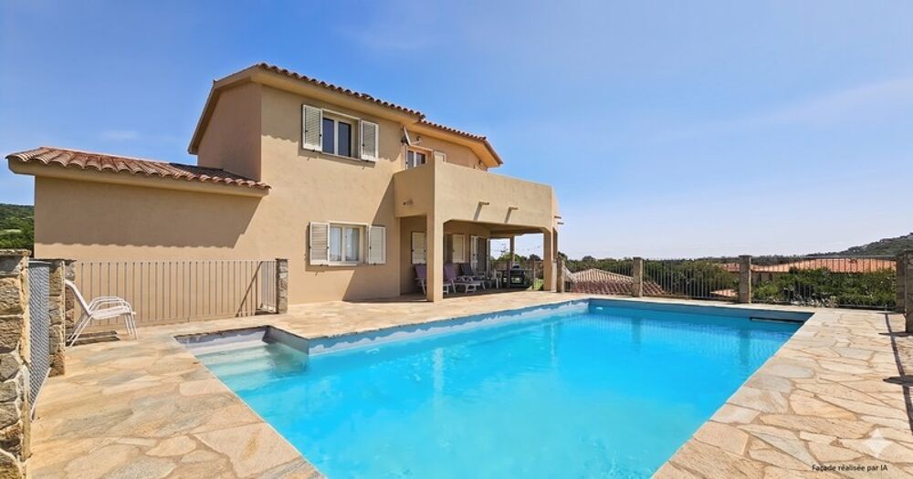 Maison 6 chambres avec piscine et T3 à vendre SAINTE LUCIE DE PORTO VECCHIO